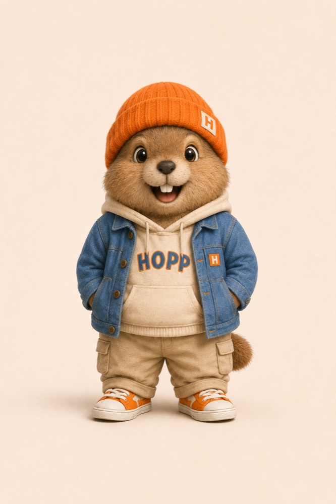Hopp｜Momu&Nobu キャラクター